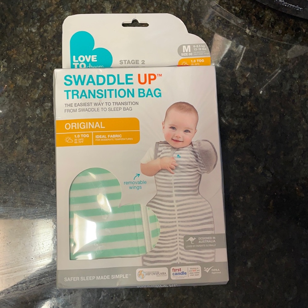 Love to dream swaddle up transition bag